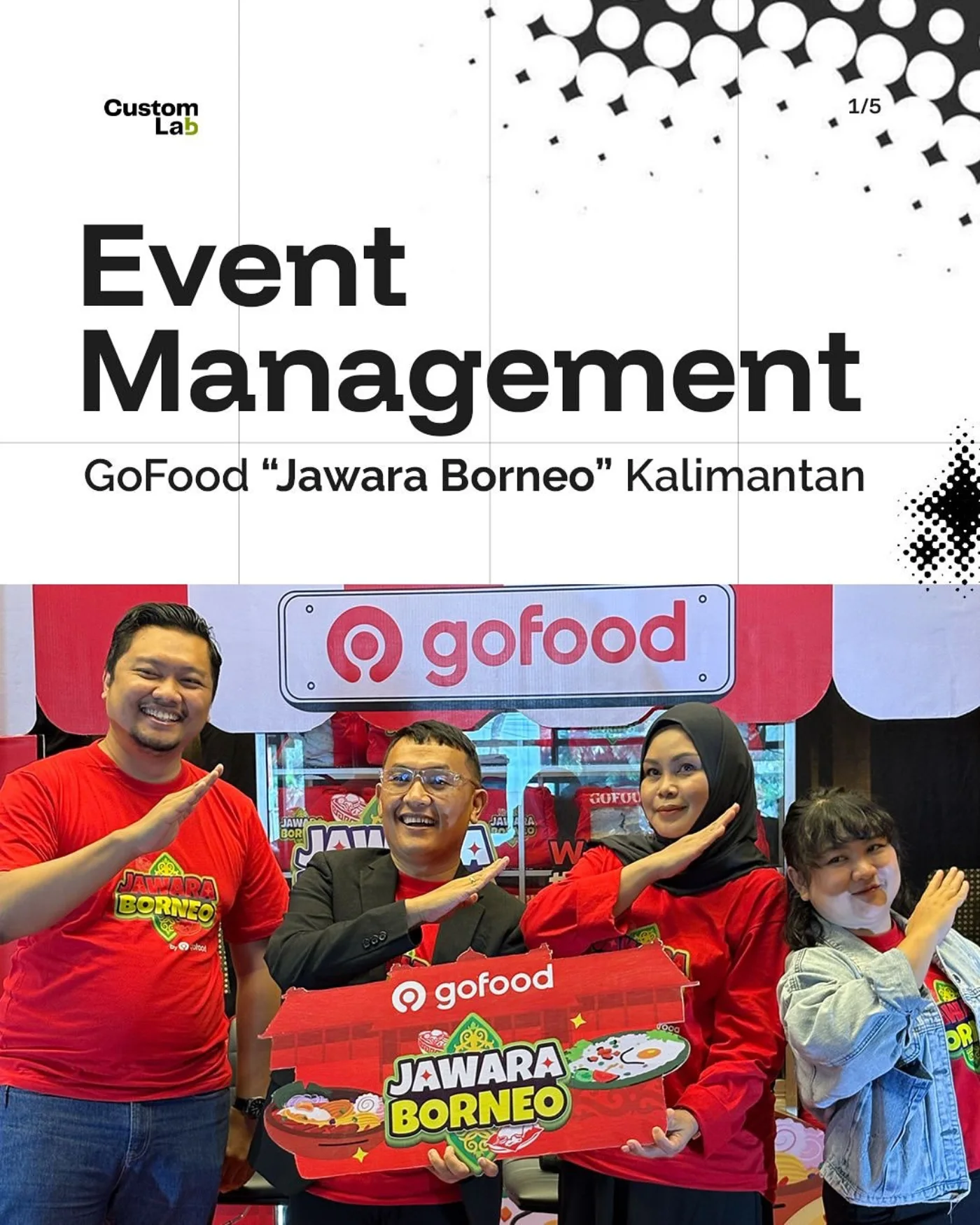Event management GoFood untuk layanan brand activation